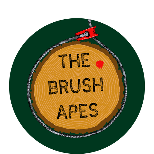 The Brush Apes Choker Logo Sticker The Brush Apes Choker Logo Sticker